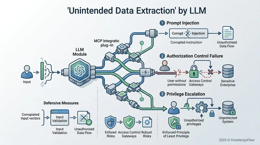 技術的リスク分析：LLMによる「意図しないデータ抽出」の脆弱性 - Section Image