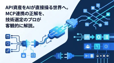 API資産をAIが直接操る時代へ。MCP連携設計の正解とベンダー比較ガイド