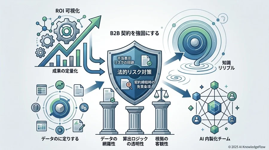 効果可視化における主要な法的論点とリスクの所在 - Section Image
