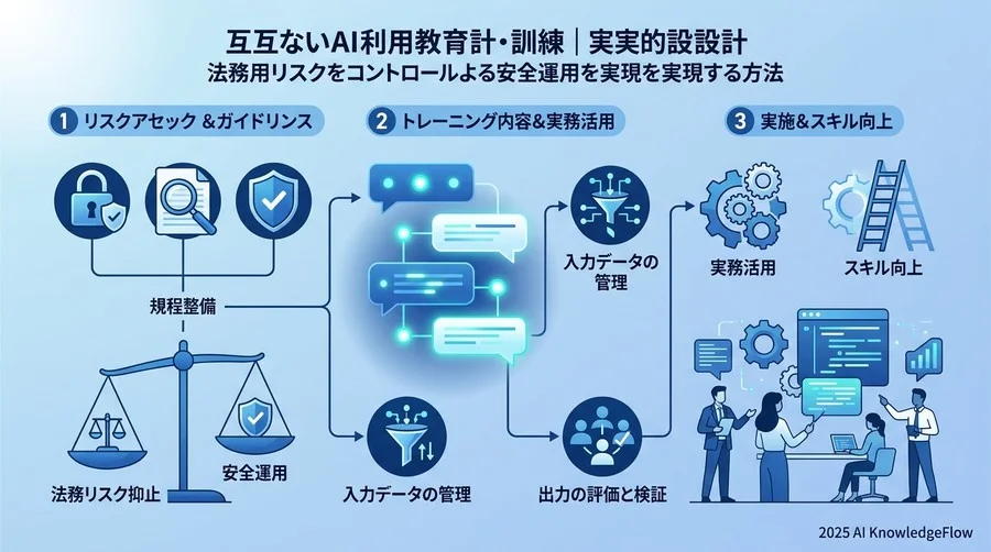 4. 対話型AI活用研修に盛り込むべき具体コンテンツ - Section Image