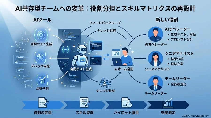 AI共存型チームへの変革：役割分担とスキルマトリクスの再設計 - Section Image