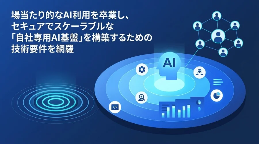 統合AIゲートウェイ構築リファレンス：エンタープライズAI内製化を実現する基盤設計