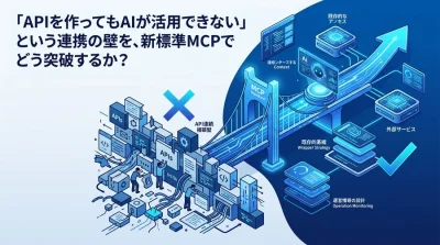API連携の壁を突破するMCP設計戦略｜AIエージェント開発の標準化とコスト削減
