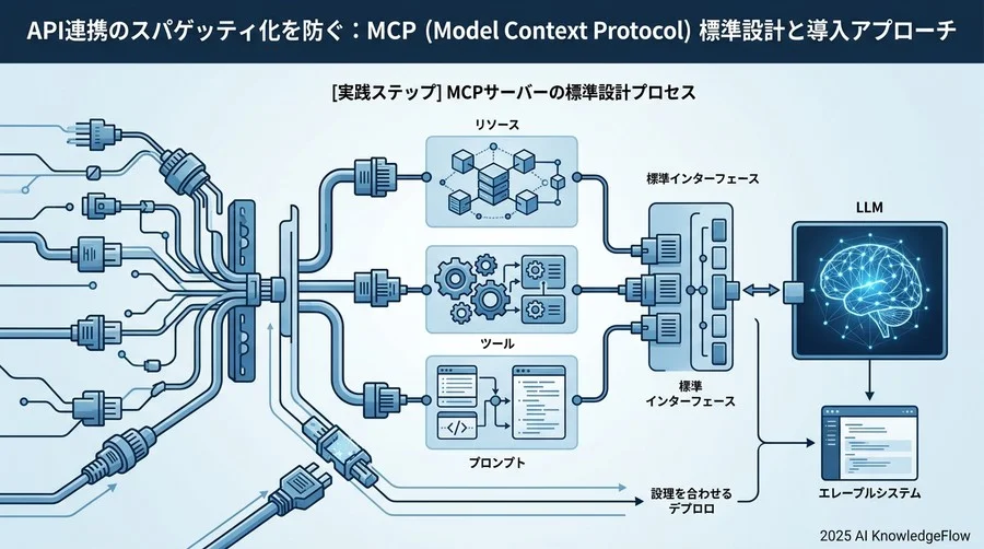 【実践ステップ】MCPサーバーの標準設計プロセス - Section Image