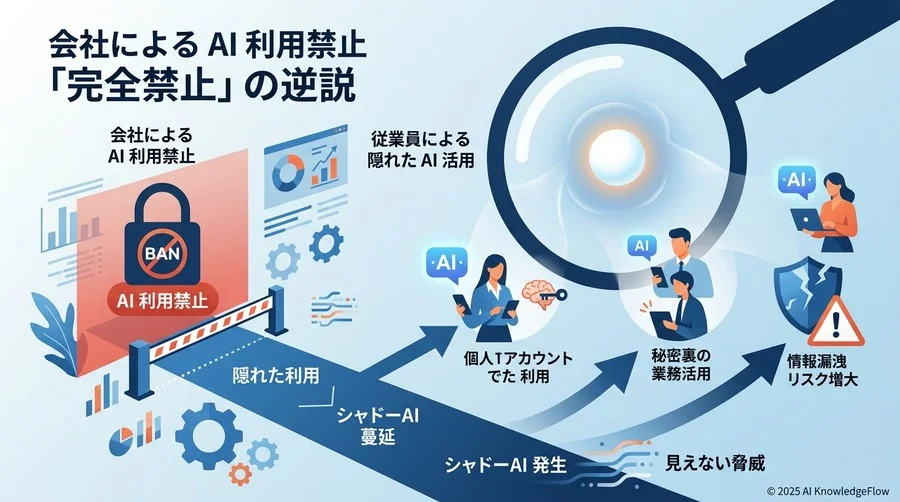 「完全禁止」が最も危険？現場で蔓延するシャドーAIの罠 - Section Image