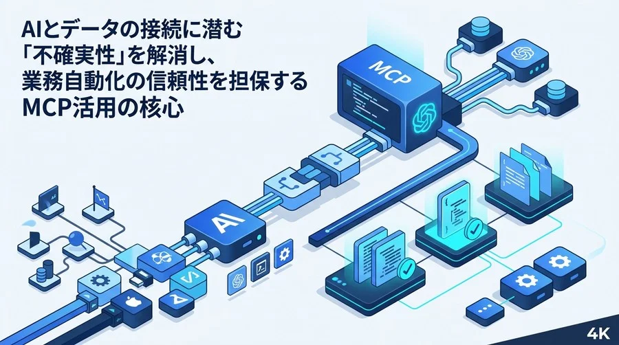 独自APIの限界を超える：MCP設計思想とAIデータ連携の信頼性担保ガイド