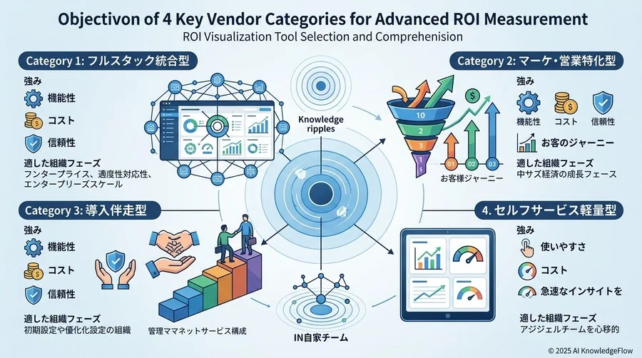 ROI測定を高度化する主要ベンダー4社の客観的分析 - Section Image