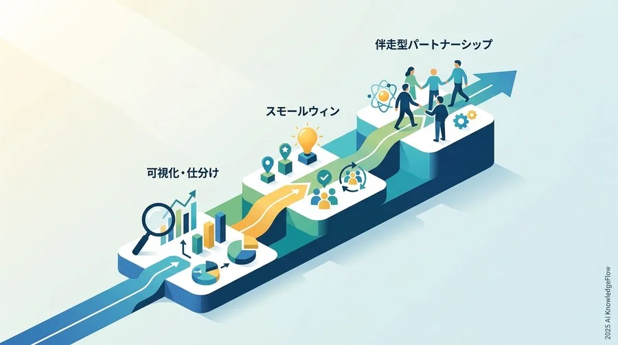 内製化への第一歩：無理のない「ハイブリッド型」から始める3段階のステップ - Section Image