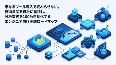 データ分析を自動化する実践ガイド：PythonとSQLで構築する内製パイプラインと導入ロードマップ