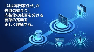 非エンジニアリーダーのためのAI内製化ロードマップ：ベンダー依存を脱却する専門用語とAI CoE組織戦略