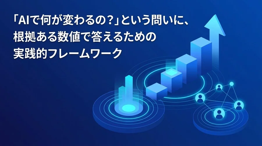 経営層を納得させるAI導入のROI測定・効果可視化の実践的フレームワーク