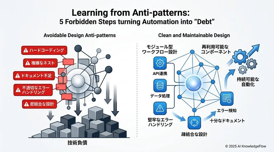 アンチパターンから学ぶ：自動化を「負債」に変える5つの禁じ手 - Section Image 3