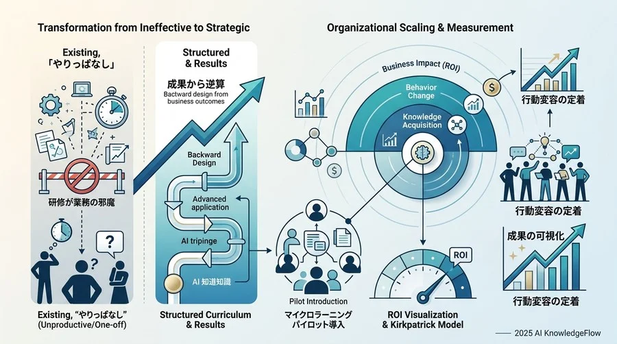まとめ：研修を「コスト」から「投資」へ変えるために - Section Image