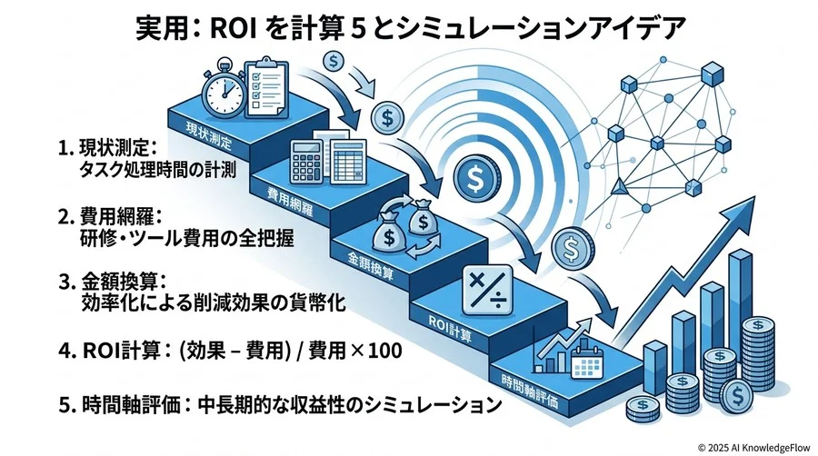 【実践】投資対効果（ROI）を算出する5つのステップとシミュレーション案 - Section Image 3