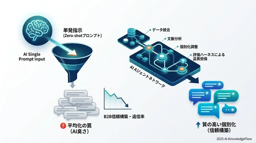 【背景と文脈】なぜ、単純な「プロンプト入力」だけでは成果が出なくなったのか - Section Image
