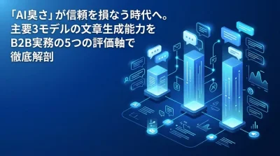 「AI臭さ」が顧客の信頼を奪う？B2Bメール自動化における主要3モデル徹底比較と実践的導入基準