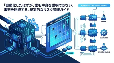「誰も中身を説明できない」を防ぐ。データ分析自動化の現実的なリスク管理ガイド