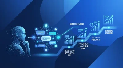 ツール導入で終わらせない対話型AI研修の設計論：組織の「思考力」を底上げする教育戦略