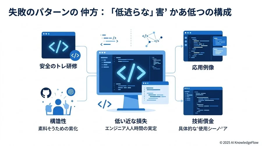 失敗パターンの分析：低コスト研修が招く「見えない損失」 - Section Image 3
