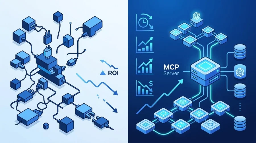 そのAI開発、毎回『作り直し』になっていませんか？MCP構築がもたらす再利用性とROIの劇的変化