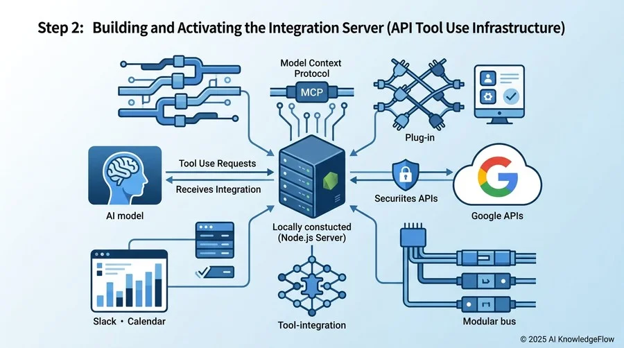 ステップ2：連携サーバー（API Tool Use基盤）の構築と起動 - Section Image