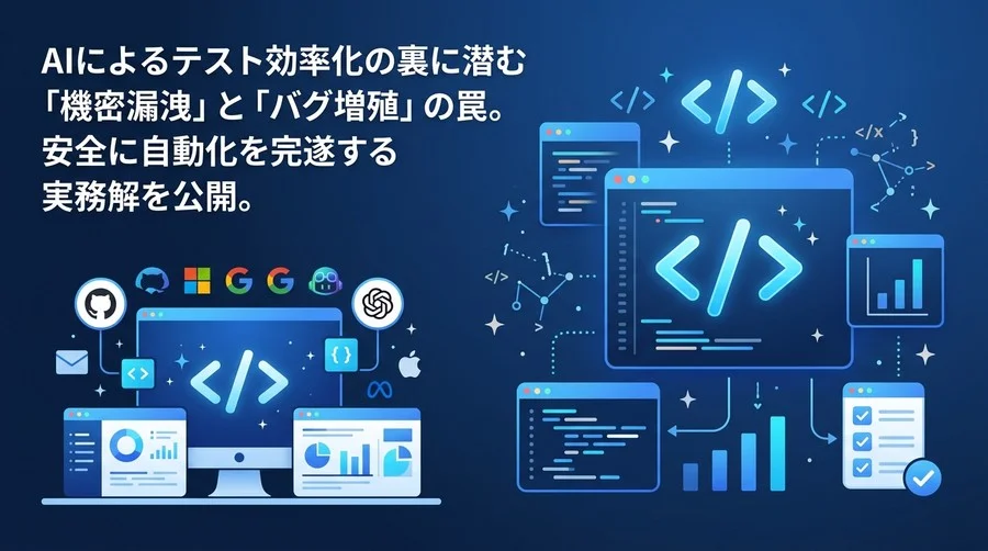 AIテスト・デバッグ自動化の罠：コード流出と脆弱性を防ぐ堅牢なガバナンス設計