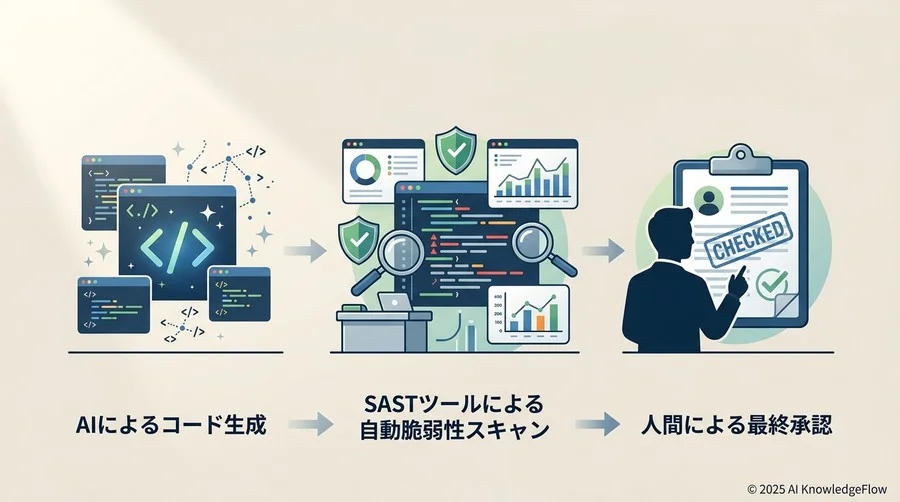 AI生成コードの品質を担保する「AI-in-the-Loop」レビューフロー - Section Image