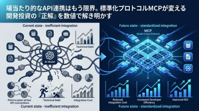 場当たり的なAPI連携はもう限界。標準化プロトコル『MCP』が変える開発投資のROIと経済的合理性