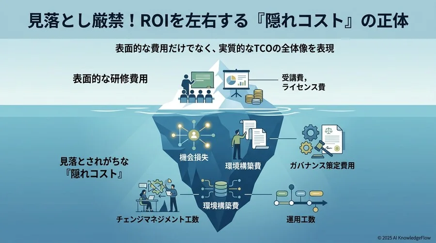 見落とし厳禁！ROIを左右する『隠れコスト』の正体 - Section Image