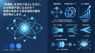 マルチエージェント・アーキテクチャはなぜ失敗するのか？制御不能を防ぐ設計原則と実践アプローチ