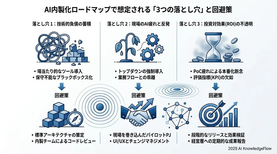 内製化ロードマップで想定される「3つの落とし穴」と回避策 - Section Image 3