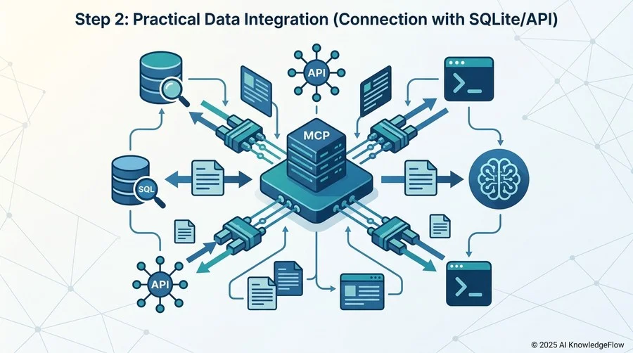 4. ステップ2：実用的なデータ連携（SQLite・APIとの接続） - Section Image