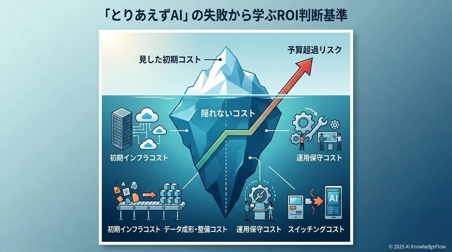 失敗から逆算するAI投資の「4大コスト要素」 - Section Image