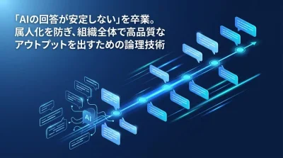 「AIの回答が安定しない」を卒業。B2B実務を標準化するプロンプトエンジニアリング基礎