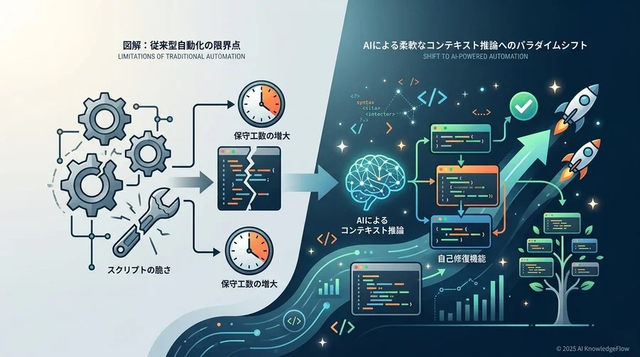 ベストプラクティス①：LLMを活用した「自己修復型」テストコードの実装 - Section Image