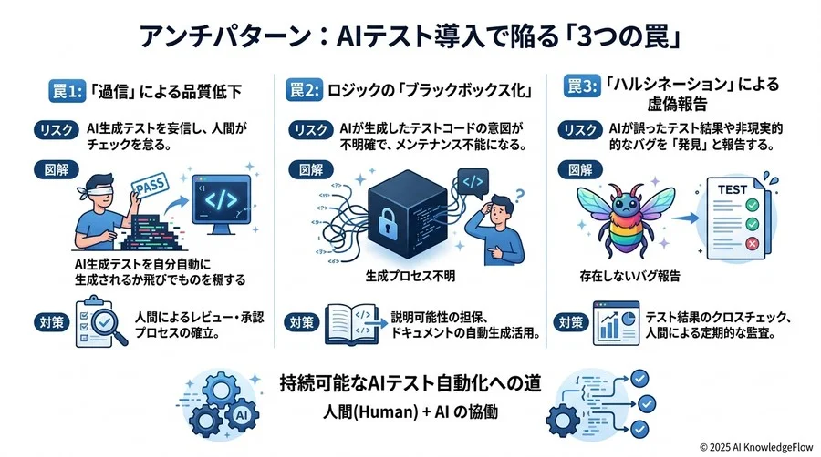 アンチパターン：AIテスト導入で陥る「3つの罠」 - Section Image 3
