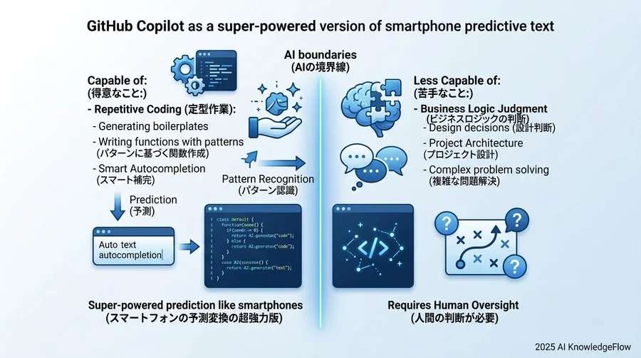 基本概念：GitHub Copilotができること・できないことの境界線 - Section Image