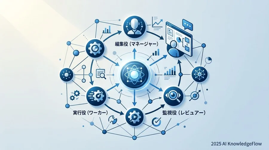 ティップス①：AIを「会社組織」に例えて役割（ペルソナ）を定義する - Section Image