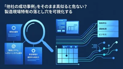 製造業DX事例の裏側を読み解く：失敗を防ぐリスク分析と現実的な導入アプローチ