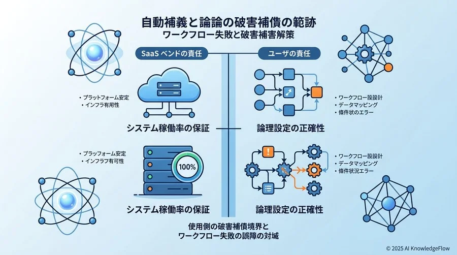 ワークフローの「論理エラー」に対する損害賠償と免責事項の境界線 - Section Image