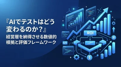 AIテスト自動化のROI算出フレームワーク：経営層を動かす品質保証のKPIと投資対効果