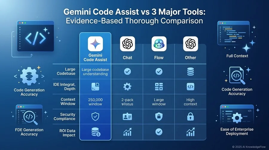 Gemini Code Assist vs 主要3ツール：エビデンスに基づく徹底比較 - Section Image
