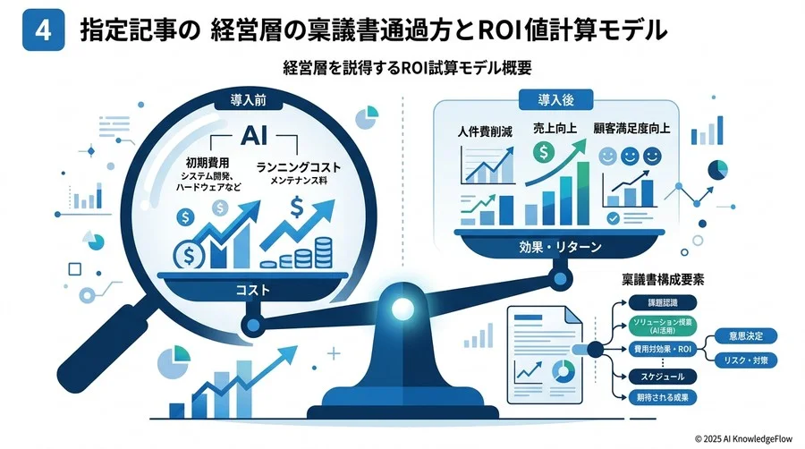 【ステップ4】経営層を説得する「社内稟議」の通し方とROI試算モデル - Section Image 3
