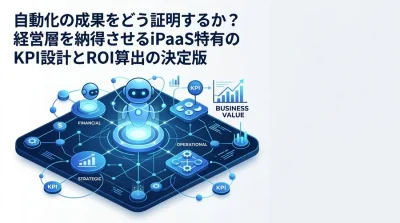自動化の成果をどう証明するか？経営層を納得させるiPaaS特有のKPI設計とROI算出の決定版