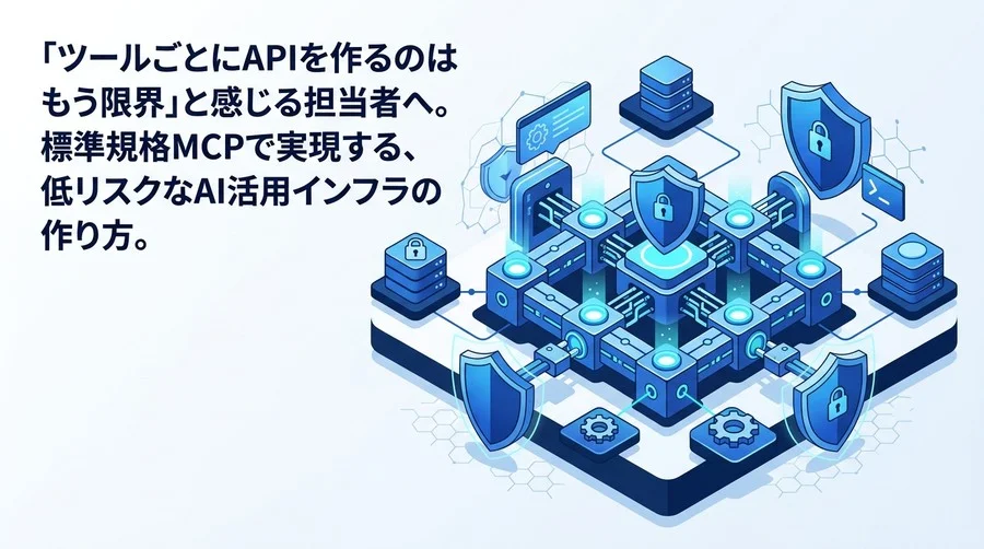 情シス主導のAIガバナンス構築：MCPプロトコル運用によるツール連携の標準化とセキュリティ戦略