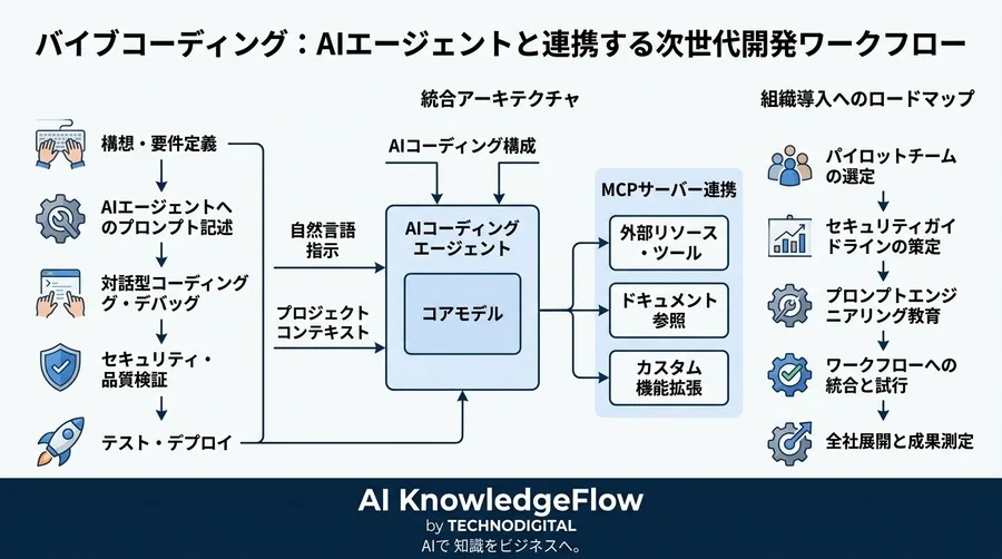 バイブコーディング入門：Cursor・Cline・MCPで実現するAI開発ワークフローと組織導入ガイド - Conclusion Image
