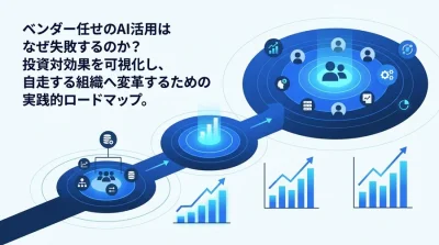 ベンダー依存から脱却するAI内製化ロードマップ：真のROIを可視化し自走する組織づくり実践アプローチ