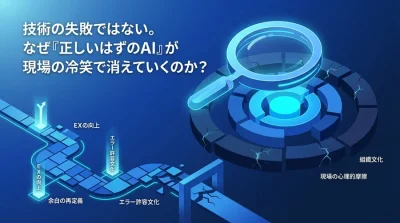 なぜ「正しいAI」は現場で捨てられるのか？失敗から学ぶ導入の組織論