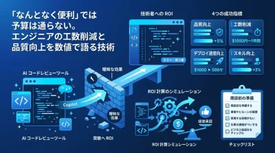 AIコードレビュー導入の壁を突破する：経営層を動かすROI算出と4つの成功指標