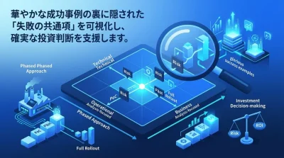 製造業DXの「PoC死」を回避するリスク評価マトリクス：失敗要因から読み解く確実な投資判断アプローチ